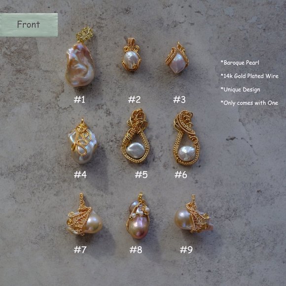 AuxPerles Jewelry - VINTAGE FRANÇAIS | Dainty Genuine Baroque Freshwat